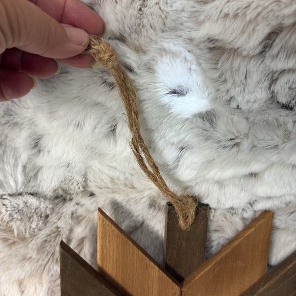 Chevron Rustic Wooden Wall Art - Picture 2 of 5